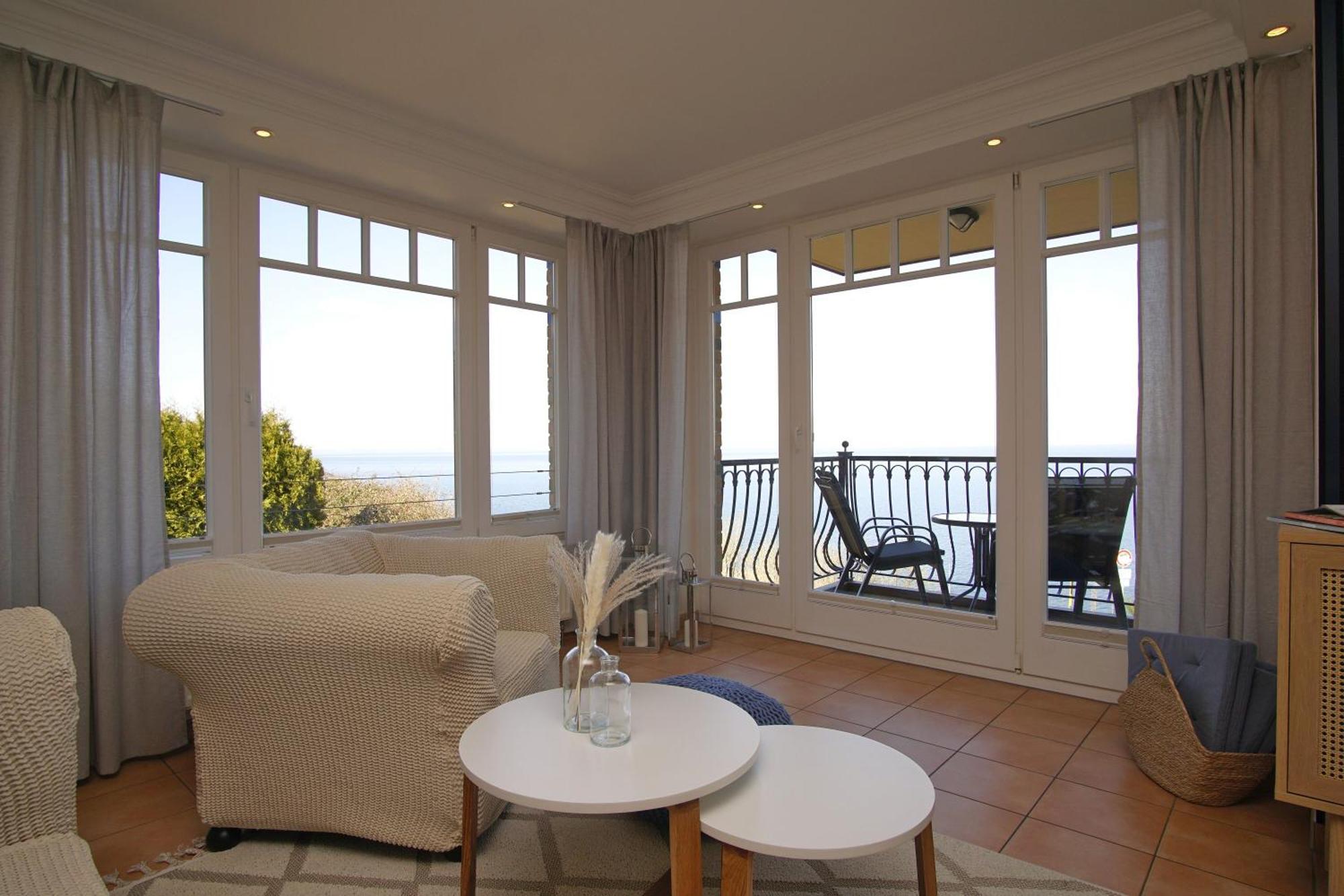 Ferienwohnung Mit Traumhaftem Meerblick - Haus Am Meer Fewo 01 Lohme Exterior foto
