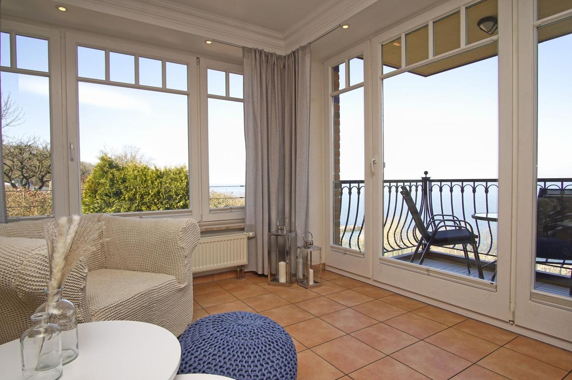 Ferienwohnung Mit Traumhaftem Meerblick - Haus Am Meer Fewo 01 Lohme Exterior foto